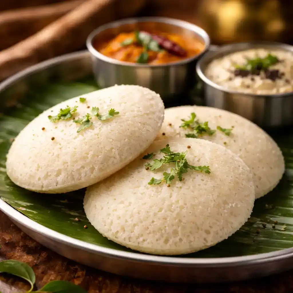 Idly - 3 Pcs at Hashtag India